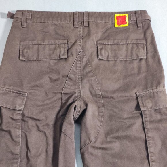 Empyre Relax cargo pants men's / youth sz 28 chocolate brown colour skate border - Picture 4 of 14